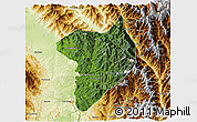 Satellite 3D Map of Machanbaw, physical outside