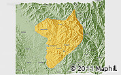 Savanna Style 3D Map of Machanbaw