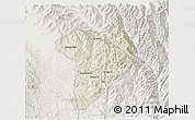 Shaded Relief 3D Map of Machanbaw, lighten
