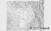 Silver Style 3D Map of Machanbaw