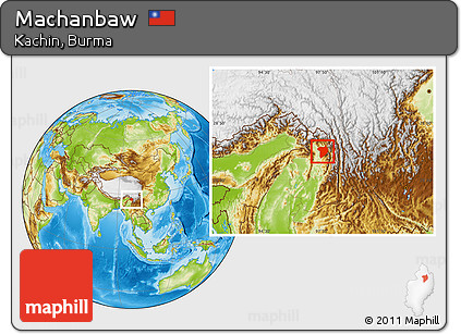 Physical Location Map of Machanbaw
