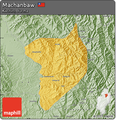 Savanna Style Map of Machanbaw