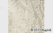 Shaded Relief Map of Machanbaw