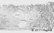 Silver Style Panoramic Map of Machanbaw