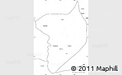 Blank Simple Map of Machanbaw