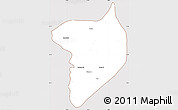 Classic Style Simple Map of Machanbaw, cropped outside