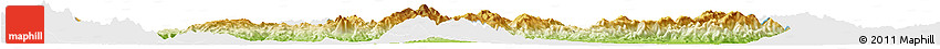 Physical Horizon Map of Mohnyin, single color outside
