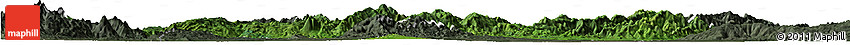 Satellite Horizon Map of Mohnyin, darken, semi-desaturated Satellite Horizon Map of Mohnyin, darken, semi-desaturated