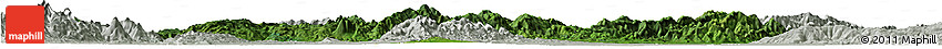 Satellite Horizon Map of Mohnyin, lighten, semi-desaturated Satellite Horizon Map of Mohnyin, lighten, semi-desaturated