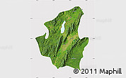 Satellite Map of Mohnyin, cropped outside
