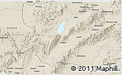 Shaded Relief Panoramic Map of Mohnyin