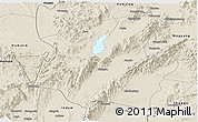 Shaded Relief Panoramic Map of Mohnyin