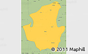 Savanna Style Simple Map of Mohnyin