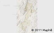 Shaded Relief Map of Myitkyina, lighten