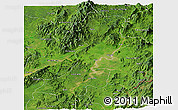 Satellite Panoramic Map of Myitkyina