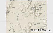 Shaded Relief 3D Map of Shwegu