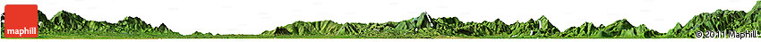 Satellite Horizon Map of Shwegu