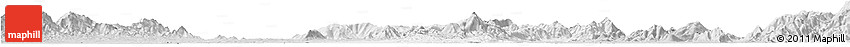 Silver Style Horizon Map of Shwegu
