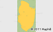 Savanna Style Simple Map of Shwegu