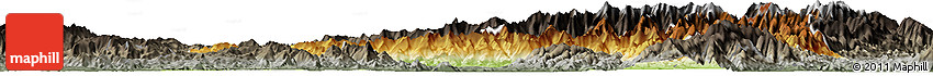 Physical Horizon Map of Tanai, darken, semi-desaturated
