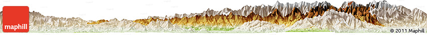 Physical Horizon Map of Tanai, lighten