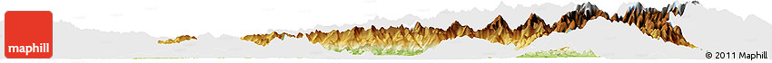 Physical Horizon Map of Tanai, single color outside