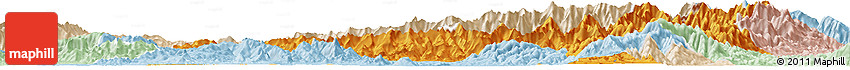 Political Horizon Map of Tanai, lighten