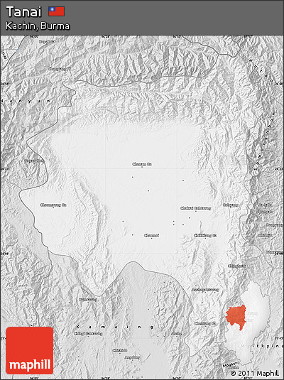 Silver Style Map of Tanai