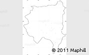 Blank Simple Map of Tanai, cropped outside, no labels