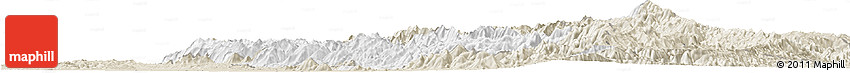 Classic Style Horizon Map of Thandaung