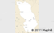 Classic Style Simple Map of Thandaung