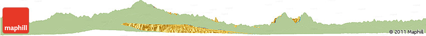 Savanna Style Horizon Map of Bawlakhe, single color outside