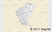 Classic Style Map of Bawlakhe, single color outside