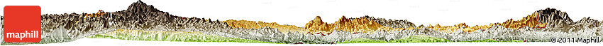 Physical Horizon Map of Kayah, semi-desaturated