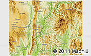 Physical 3D Map of Hsataw