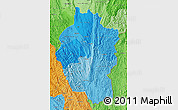 Political Shades Map of Kayah