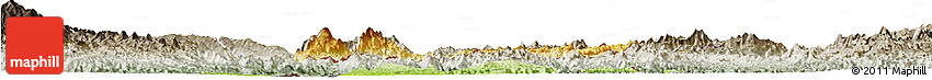 Physical Horizon Map of Pasawng, semi-desaturated