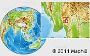 Physical Location Map of Pasawng