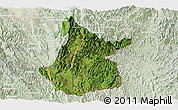 Satellite Panoramic Map of Pasawng, lighten
