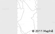 Blank Simple Map of Pasawng, no labels