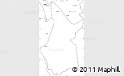 Blank Simple Map of Pasawng