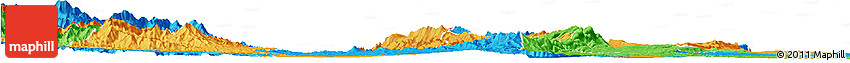 Political Horizon Map of Gangaw