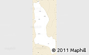 Classic Style Simple Map of Gangaw