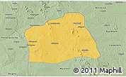 Savanna Style 3D Map of Natmauk