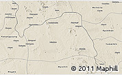 Shaded Relief 3D Map of Natmauk