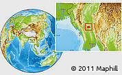 Physical Location Map of Natmauk