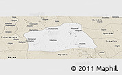 Classic Style Panoramic Map of Natmauk