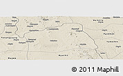 Shaded Relief Panoramic Map of Natmauk