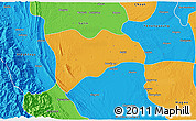Political 3D Map of Pwinbyu