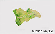 Satellite 3D Map of Pwinbyu, cropped outside